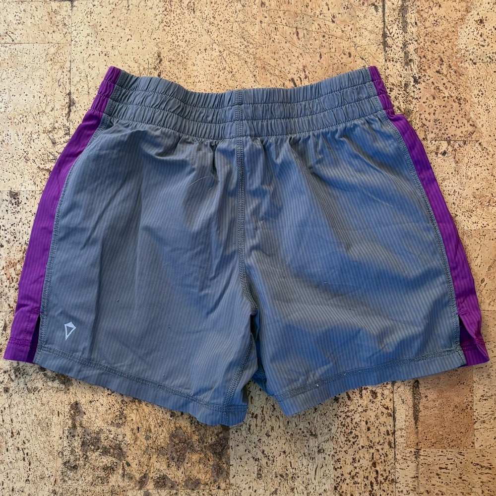 Ivivva by LuluLemon Gray and Purple Kids Shorts